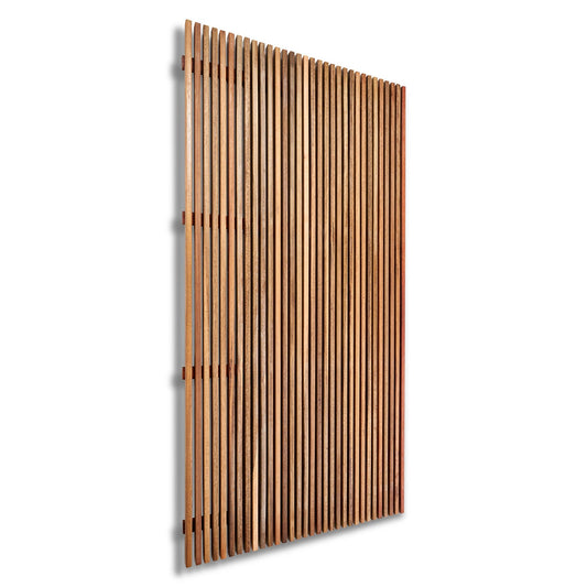 Spotted Gum Noosa 8mm Gap Pool Screens - Oiled