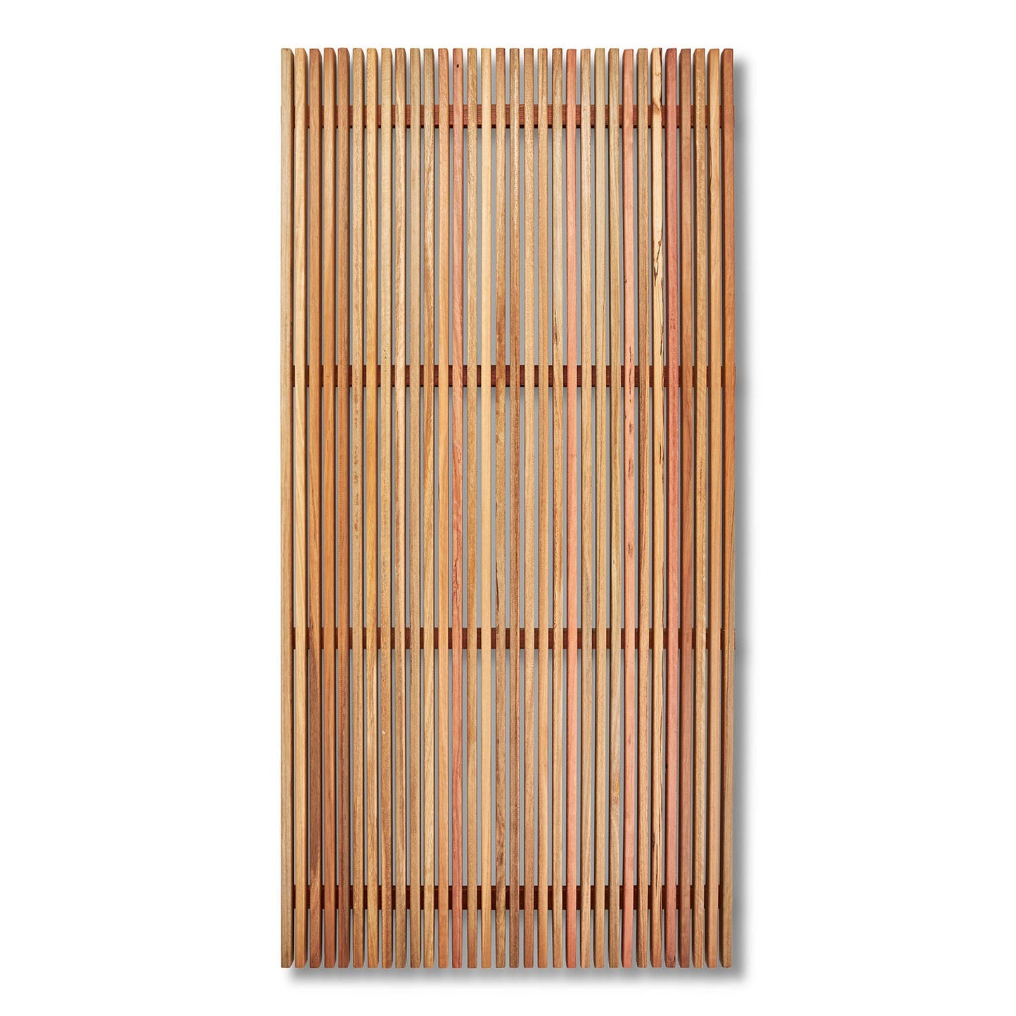 Spotted Gum Noosa 8mm Gap Pool Screens - Raw Finish